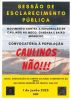 Sessão de Esclarecimentos Pública - Movimento contra a exploração de caulinos no Meco, Gândara e Baixo Mondego