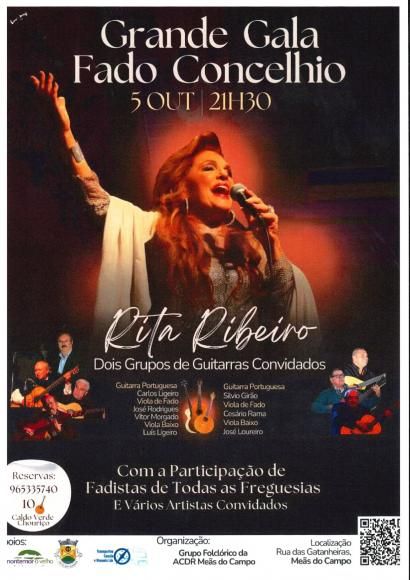 1.&ordf; Grande Gala de Fado Concelhio - Me&atilde;s do Campo