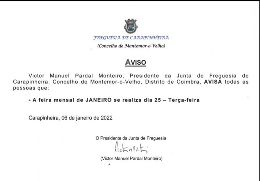 FEIRA MENSAL JANEIRO