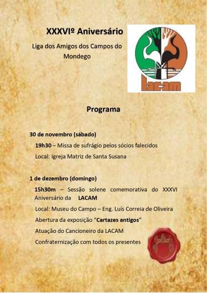 Anivers&aacute;rio LACAM