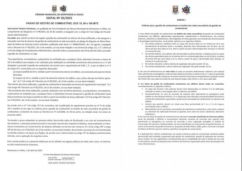 Edital n.&ordm; 35/2025 CMMV